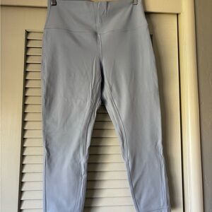 lululemon athletica light blue leggings